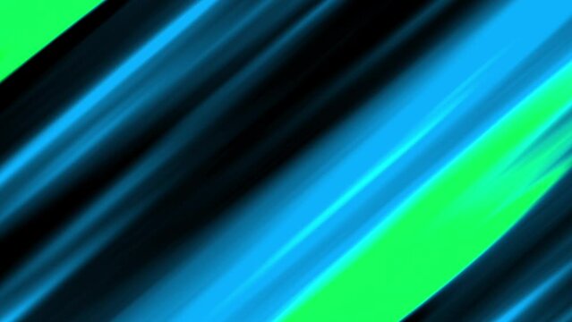 Animation Abstract green blue background with light diagonal lines. Speed motion design. Technology flow dynamic sport texture. suitable for modern style banner flayer designs