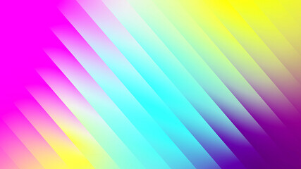 Abstract multicolored gradient luminous linear background