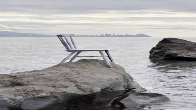 chair on the beach