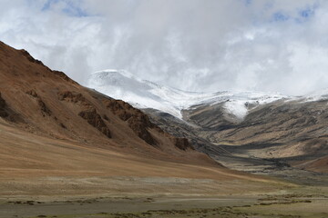 Fototapeta na wymiar Tso Moriri to Lachung La, Ladakh (India)