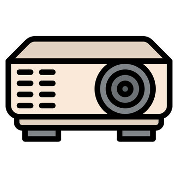 recommend clip art: projector device stationery office supply icon