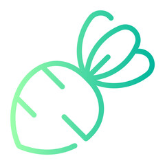 beet gradient icon