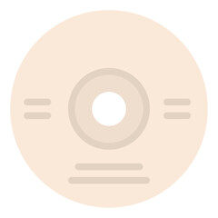 compact disk cd stationery office supply icon
