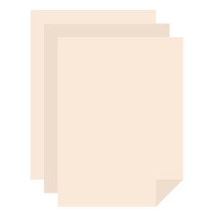 papers notes stationery office supply icon