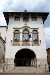 Fototapeta premium Historic buildings of San Daniele del Friuli