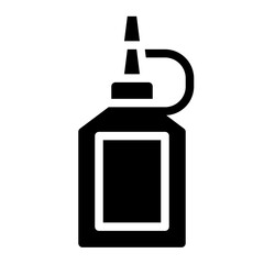 glue sticking stationery office supply icon