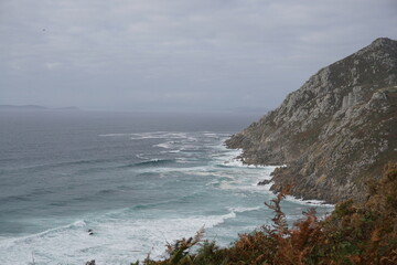 Cliff next to the sea