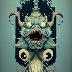 Art Nouveau Monster