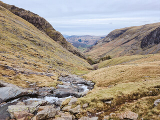 landscape in the mountains