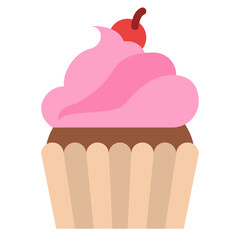 cupcake sweet dessert icon