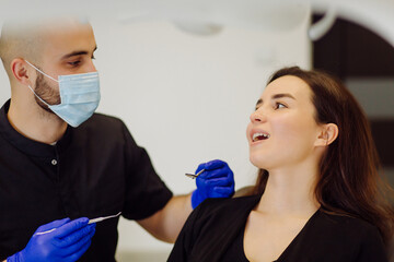 At the dentist's examination