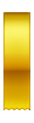 Gold bookmark