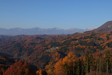 autumn in the mountains