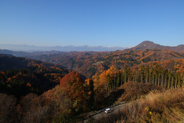 autumn in the mountains