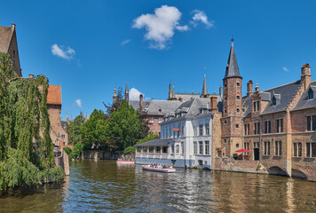 Bruges historic and traditional architectures