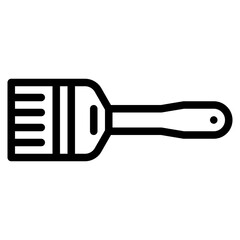 coffee brush coffee shop coffee equipment icon