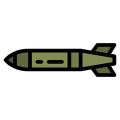 nuclear weapon dangerous army military icon