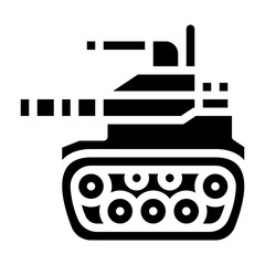 Fototapeta premium tank vehicle army military icon