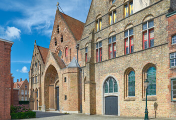 Bruges historic and traditional architectures