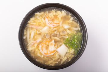 海鮮玉子あんかけうどん
