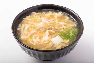 海鮮玉子あんかけうどん