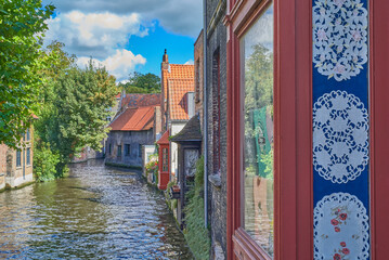 Bruges historic and traditional architectures