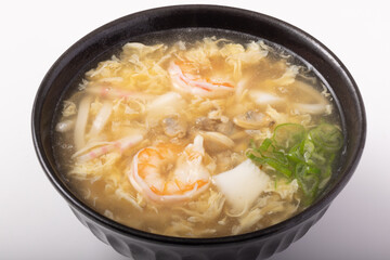 海鮮玉子あんかけうどん