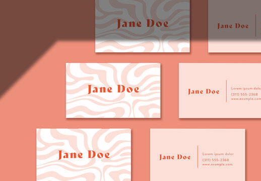 Swirl Pattern Buisness Card