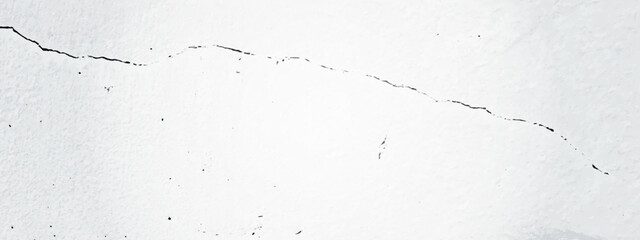 White cement or stone and concrete with scratches and cracks grunge old wall texture background.