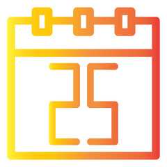 Obraz premium Calendar icon