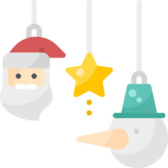 Santa flat icon