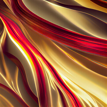 Red And Gold Luxury Background