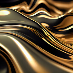 Black and gold luxury background