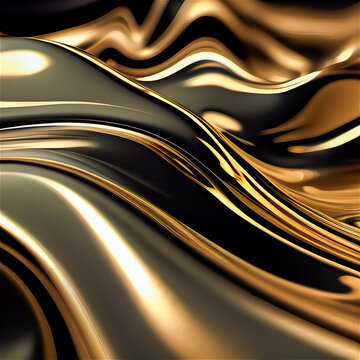 Black And Gold Luxury Background