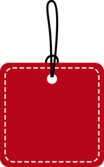 Tag. Sale Tag vector illustration. Blank Price Tag Illustration. Gift Tag.