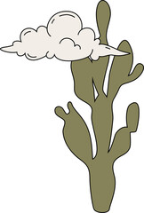 Cactus With Cloud