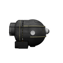 black and white robot