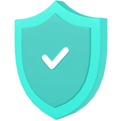 Shield 3D icon