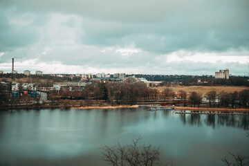 Stoccolma, Svezia. Isoletta di Skansen dove è racchiuso lo stile dell'epoca, i colori, le abitazioni e gli animali.