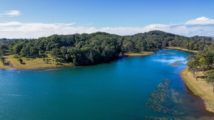 Naklejka premium Scenic view of Rosendahl Reserve in Port Macquarie, New South Wales, Australia