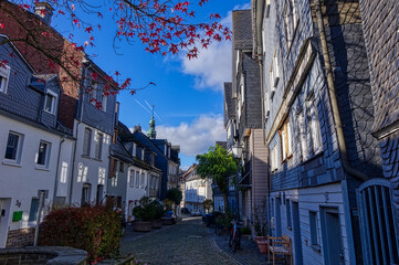 Historische Wohnhäuser in der Altstadt von Siegen