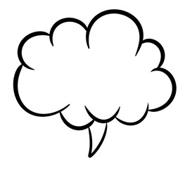 Comic cloud.