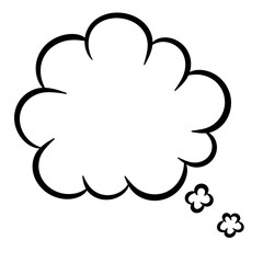Comic cloud.