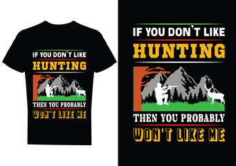 Hunting T-Shirt Design