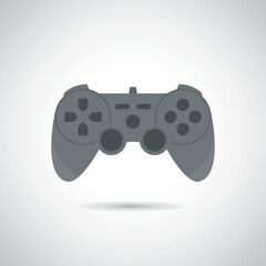 Joystick icon for gamepad illustration, design element, Console for video game. Vector game illustration