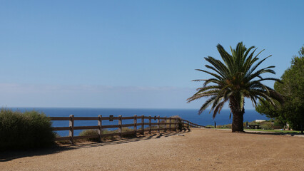 Fototapeta na wymiar Point Vincente Beach Walk in Rancho Palos Verdes, California, USA