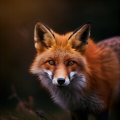 Fototapeta premium red fox cub