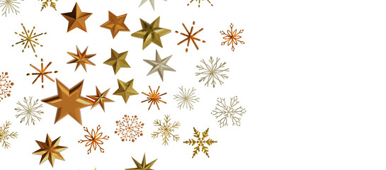 Falling snow at night. Bokeh lights