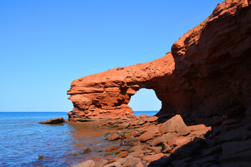 Cavendish Beach in Prince Edward Island National Park (Prince Edward Island, Canada)