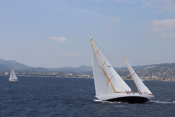 Fototapeta premium Cannes Classic Sailing Event
